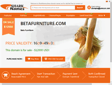 Tablet Screenshot of betafurniture.com